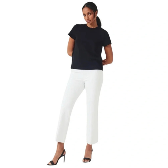 Spanx On-the-Go Kick Flare Pant Ultimate Opacity Silver Lining Technology LTall - Picture 1 of 15